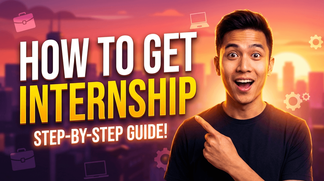 HOW TO GET INTERNSHIP